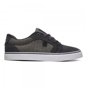 DC Anvil Skateschuhe Herren Grau Schwarz | TAMU-37509