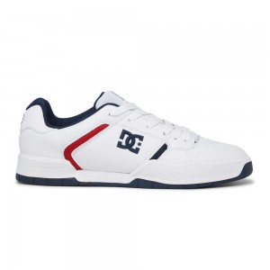 DC Central Sportschuhe Herren Weiß Blau | NCGQ-85179