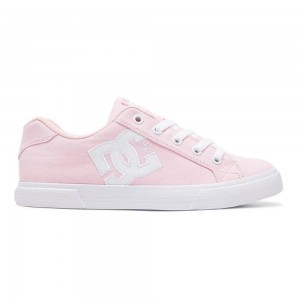 DC Chelsea Skateschuhe Damen Rosa Weiß | BKCR-68935