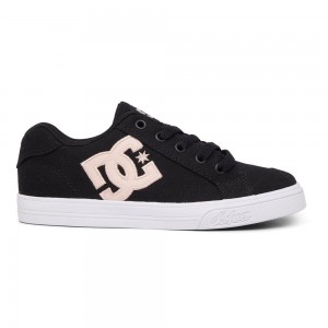 DC Chelsea Skateschuhe Kinder Schwarz Rosa | WSMK-80542