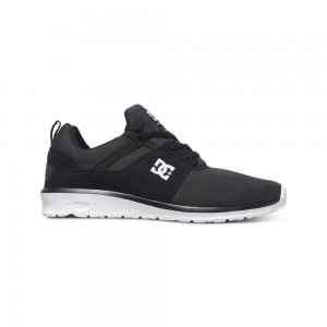 DC Heathrow Sportschuhe Damen Schwarz Weiß | HQXG-18645