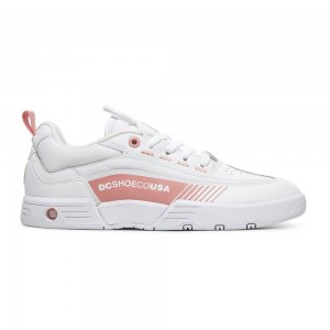 DC Legacy 98 Sportschuhe Damen Weiß Rosa | TXKG-37590