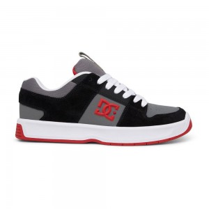 DC Lynx Skateschuhe Herren Schwarz Grau | FWDN-37041