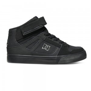 DC Pure Skateschuhe Kinder Schwarz | NVGZ-61205