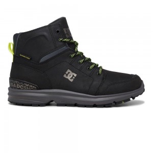 DC Torstein Stiefel Herren Schwarz Grau | LZNI-01795