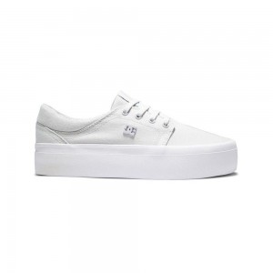 DC Trase Skateschuhe Damen Grau | RDQP-18567