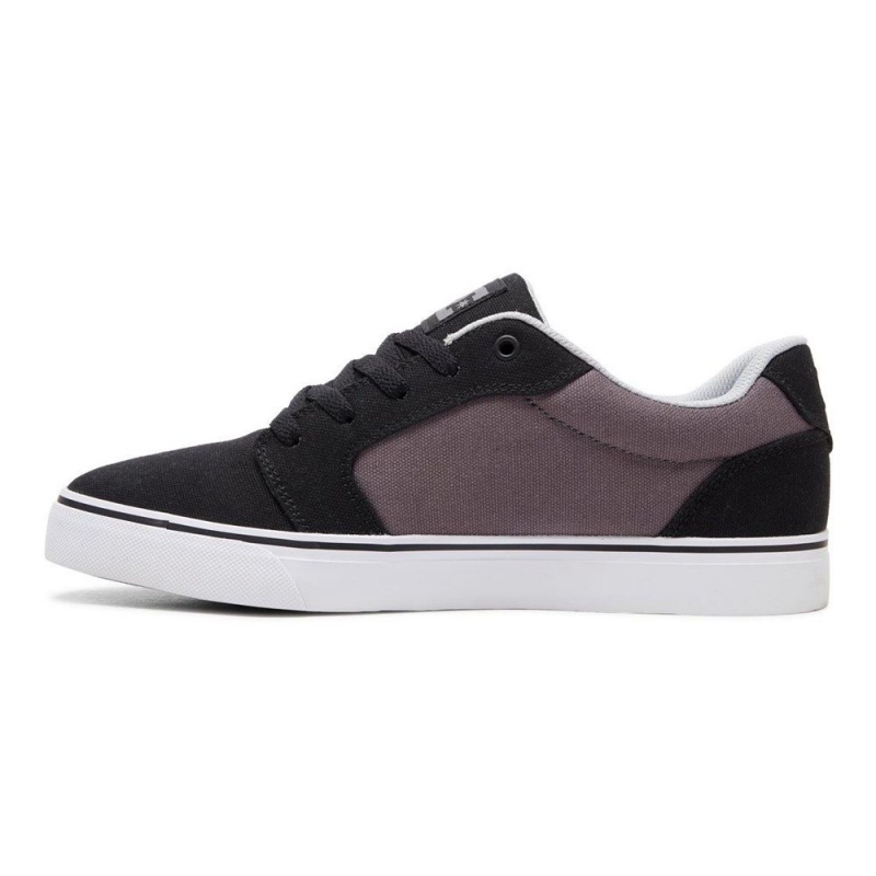 DC Anvil Skateschuhe Herren Schwarz Grau | FUKR-39182