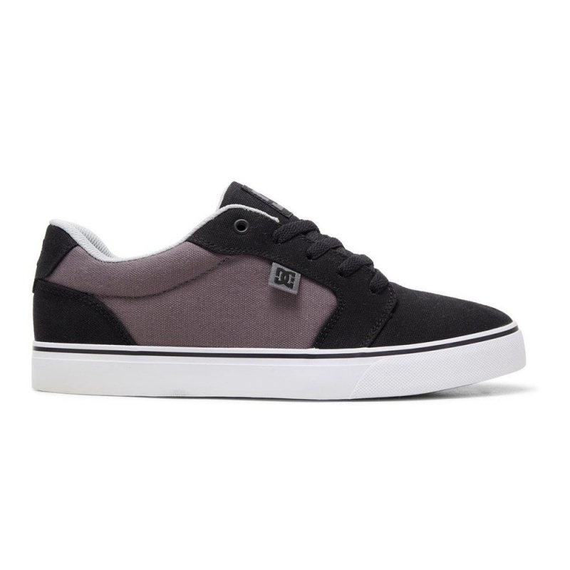 DC Anvil Skateschuhe Herren Schwarz Grau | FUKR-39182