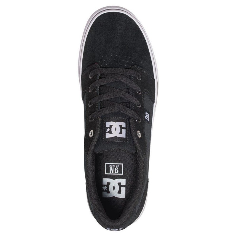 DC Anvil Skateschuhe Herren Schwarz Weiß | WQJB-57092