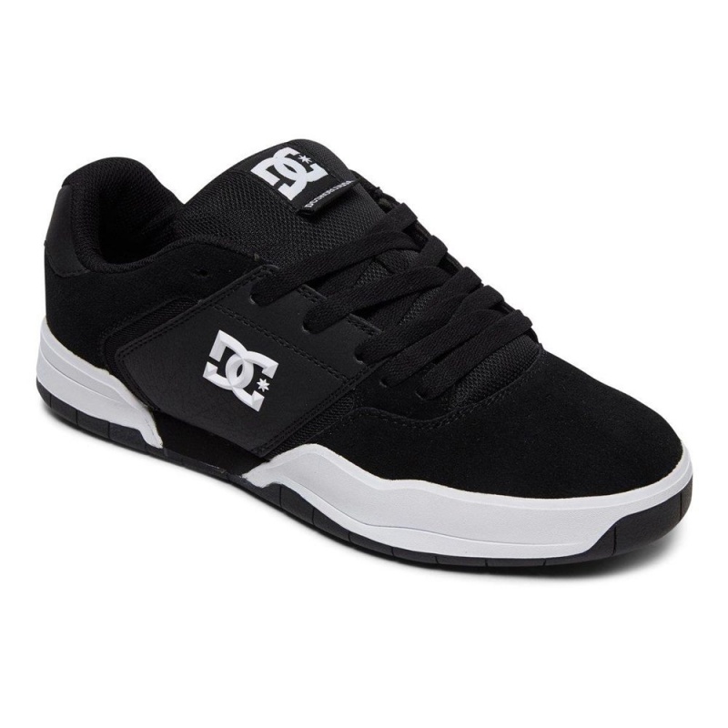 DC Central Sportschuhe Herren Schwarz Weiß | KOSF-48910