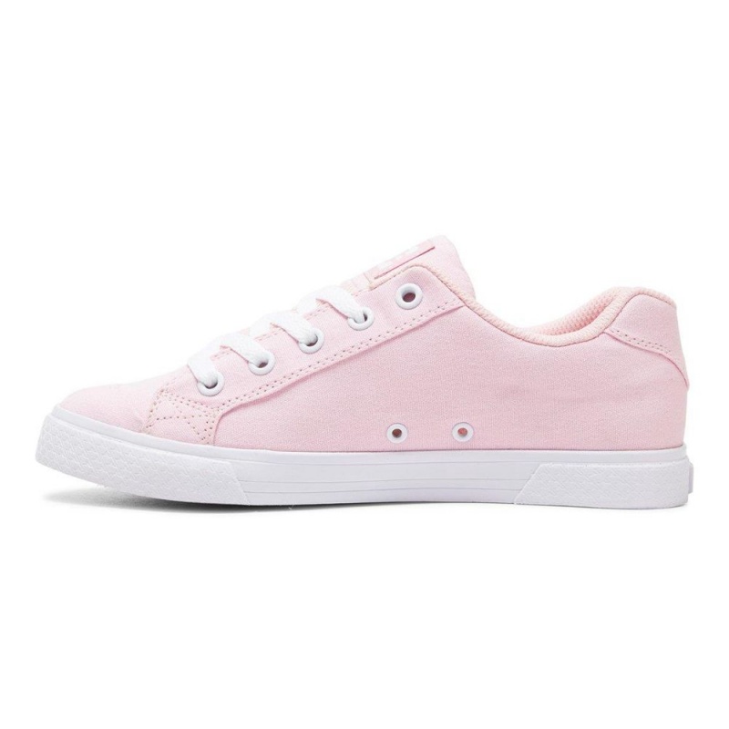 DC Chelsea Skateschuhe Damen Rosa Weiß | BKCR-68935