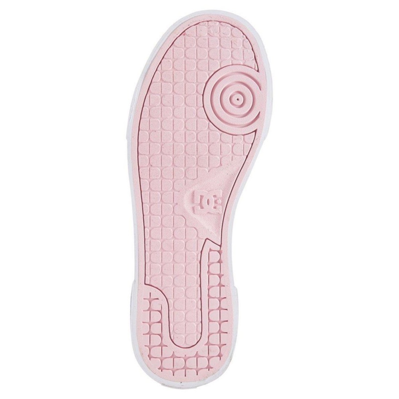 DC Chelsea Skateschuhe Damen Rosa Weiß | BKCR-68935