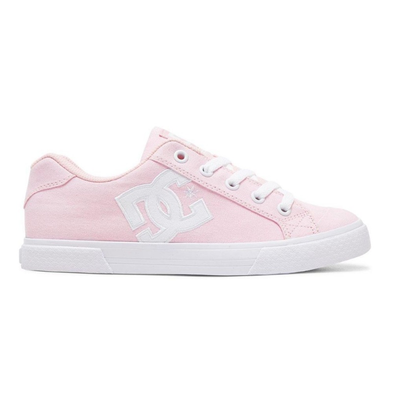 DC Chelsea Skateschuhe Damen Rosa Weiß | BKCR-68935