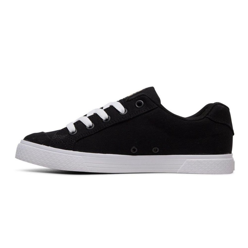 DC Chelsea Skateschuhe Damen Schwarz Gold | TGNX-82106