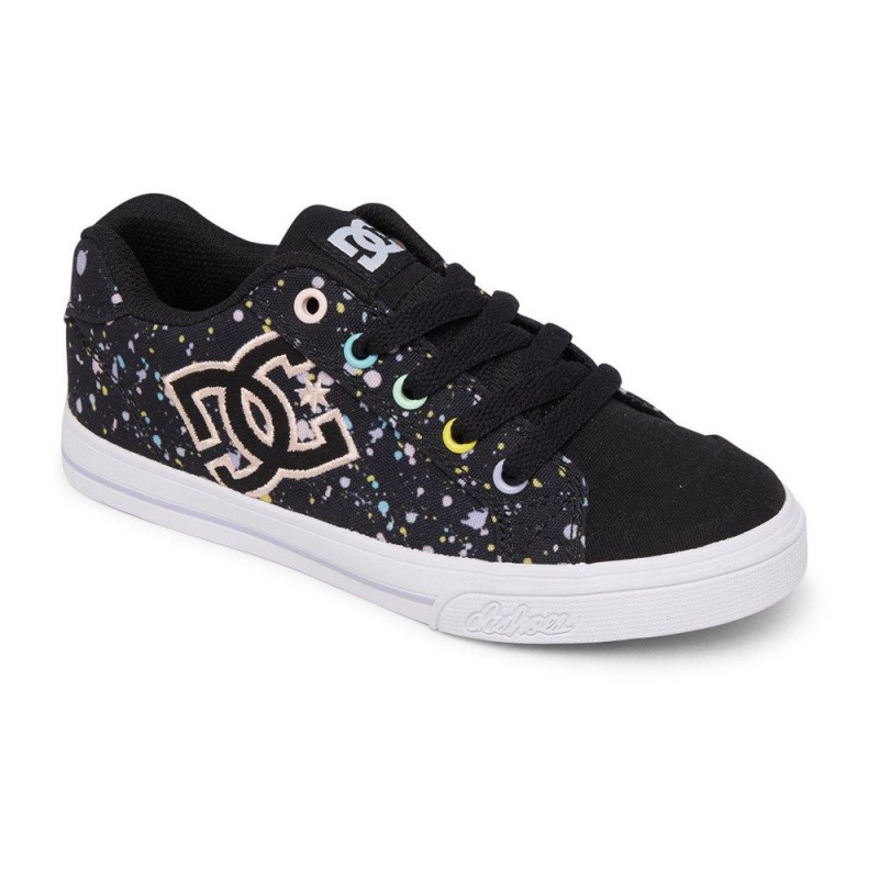 DC Chelsea Skateschuhe Kinder Schwarz Mehrfarbig | UITX-97165