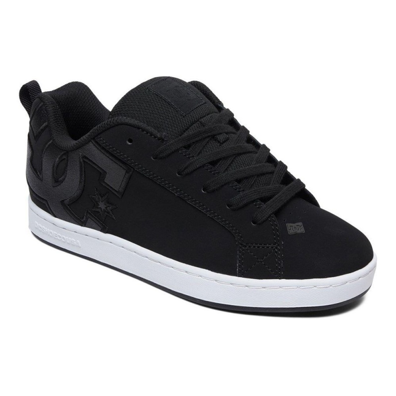 DC Court Graffik Skateschuhe Damen Schwarz | MATQ-83065