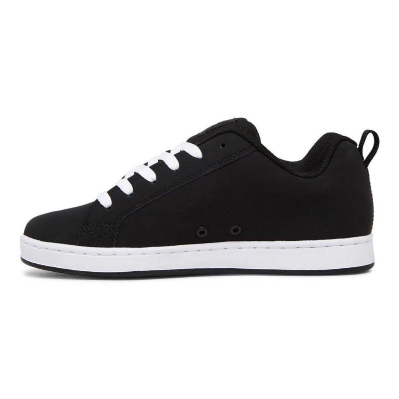 DC Court Graffik Skateschuhe Damen Schwarz Hellrosa | YCLG-14736