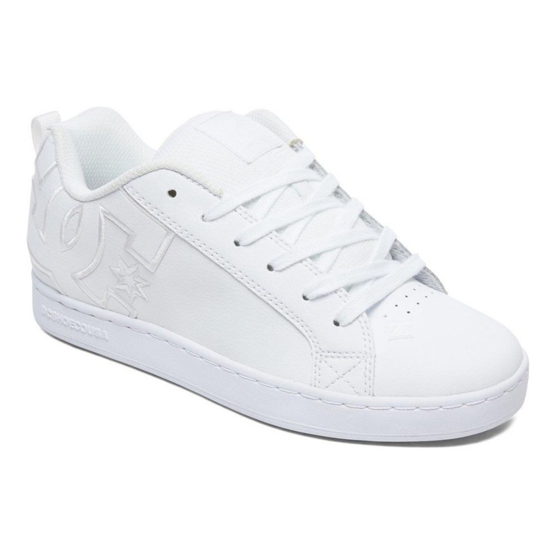 DC Court Graffik Skateschuhe Damen Weiß | PCWZ-69231