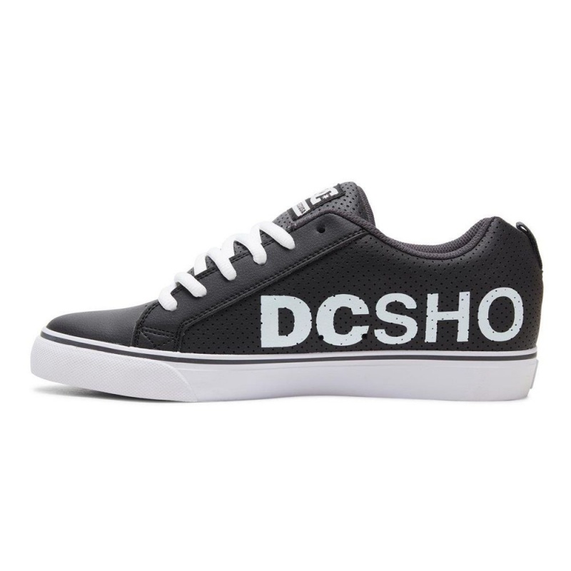 DC Court Vulc Skateschuhe Herren Schwarz Weiß | LTZK-89457