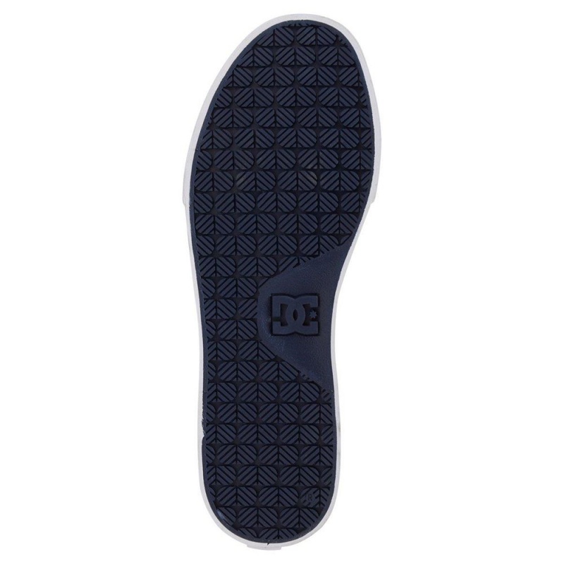 DC Court Vulc Skateschuhe Herren Weiß Navy | IFAC-38912