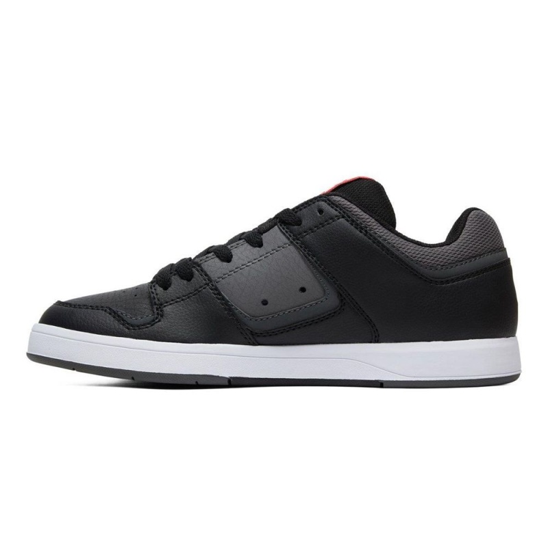 DC Cure Skateschuhe Herren Schwarz Grau | FDYI-15782