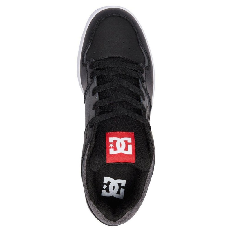 DC Cure Skateschuhe Herren Schwarz Grau | FDYI-15782