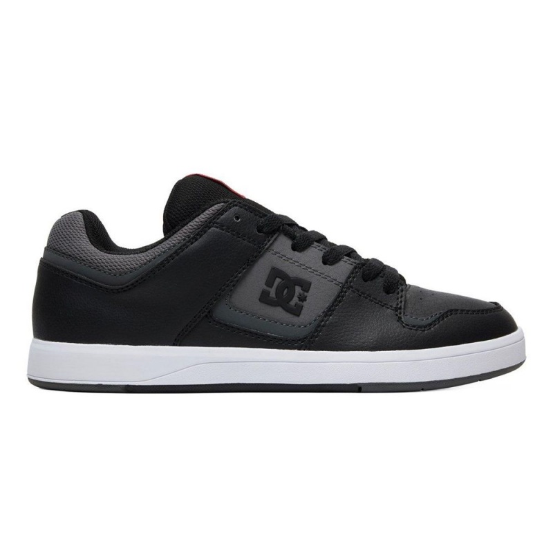 DC Cure Skateschuhe Herren Schwarz Grau | FDYI-15782