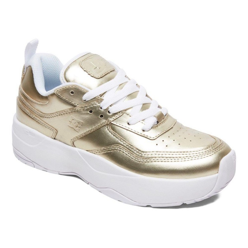 DC E.Tribeka Sportschuhe Damen Gold | HZXO-29178