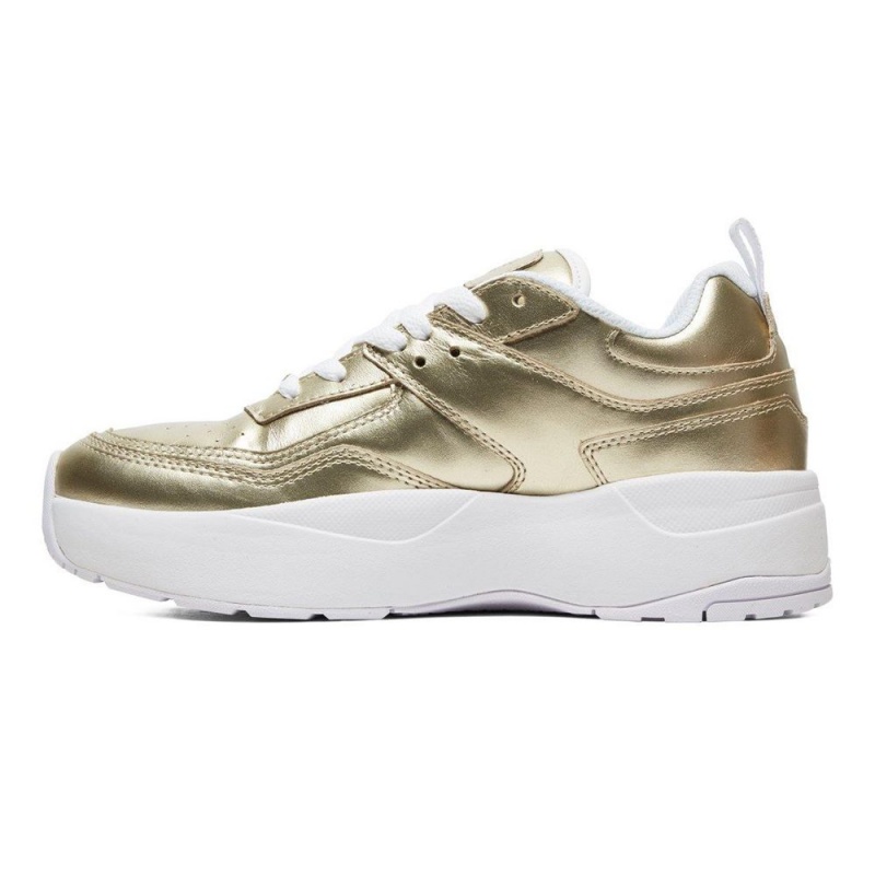 DC E.Tribeka Sportschuhe Damen Gold | HZXO-29178