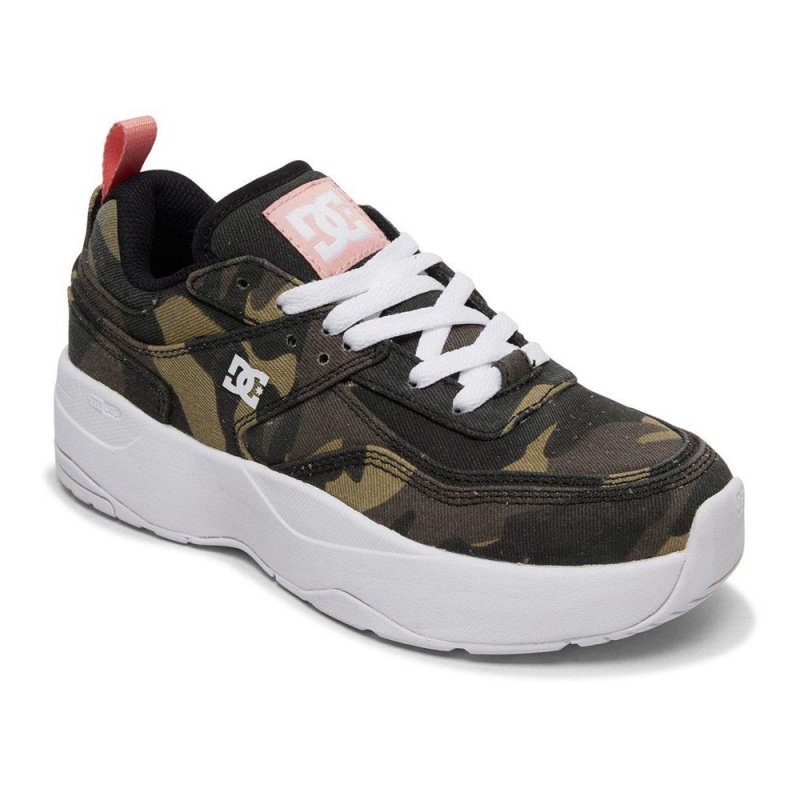 DC E.Tribeka Sportschuhe Damen Leopard | JDCI-98657