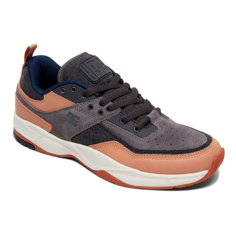 DC E.Tribeka Sportschuhe Herren Grau Braun | DQGJ-18724