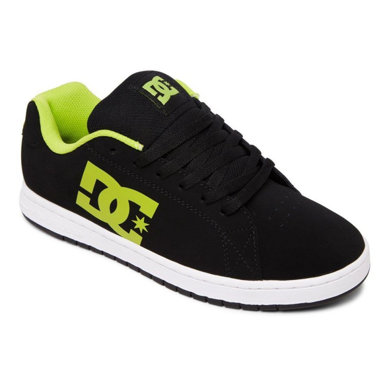 DC Gaveler Skateschuhe Herren Schwarz Grün | VSUE-68037