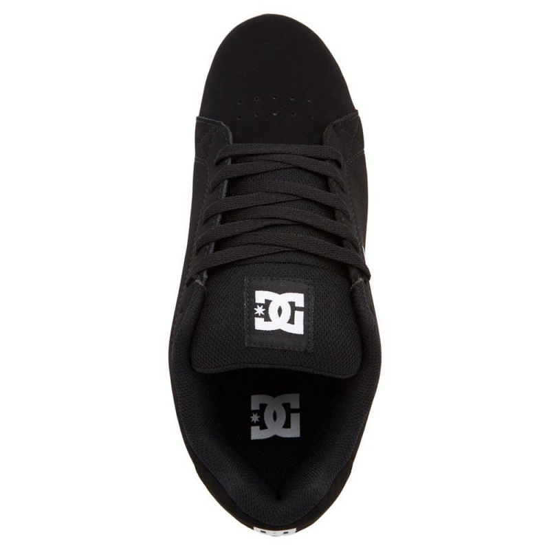 DC Gaveler Skateschuhe Herren Schwarz Weiß | KSMR-16845