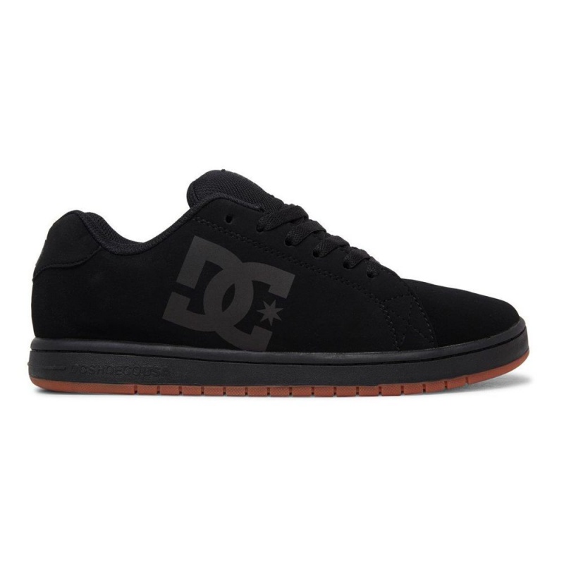 DC Gaveler Skateschuhe Herren Schwarz | BQJF-30274