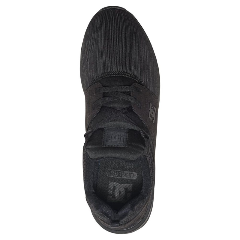 DC Heathrow Sportschuhe Herren Schwarz | QCFU-82594