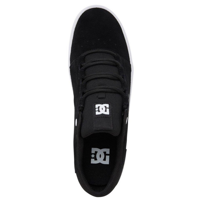 DC Hyde Skateschuhe Herren Schwarz Weiß | UWVR-95263