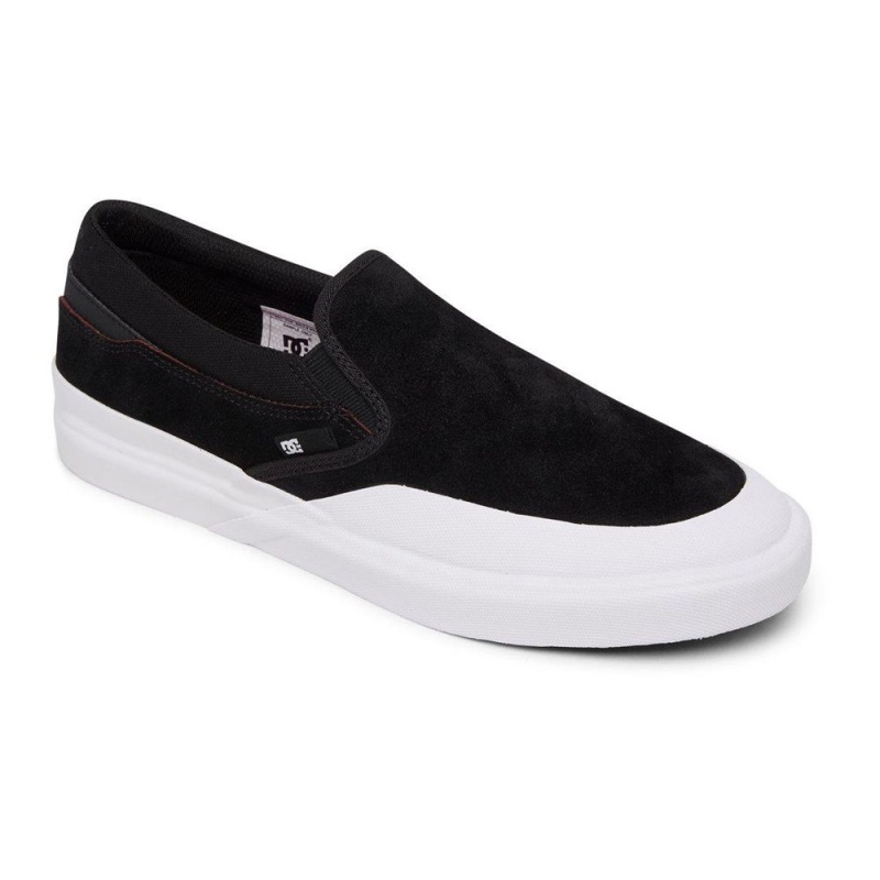 DC Infinite Skateschuhe Herren Schwarz Weiß | ZQXW-27609