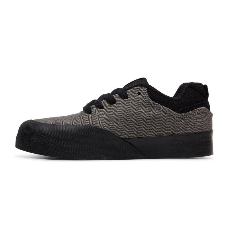 DC Infinite Skateschuhe Kinder Grau Schwarz | PJRG-93187