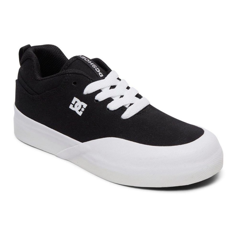 DC Infinite Skateschuhe Kinder Schwarz Weiß | CDLW-57902