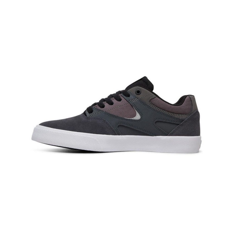 DC Kalis Vulc Skateschuhe Herren Navy Grau | FNGC-84015