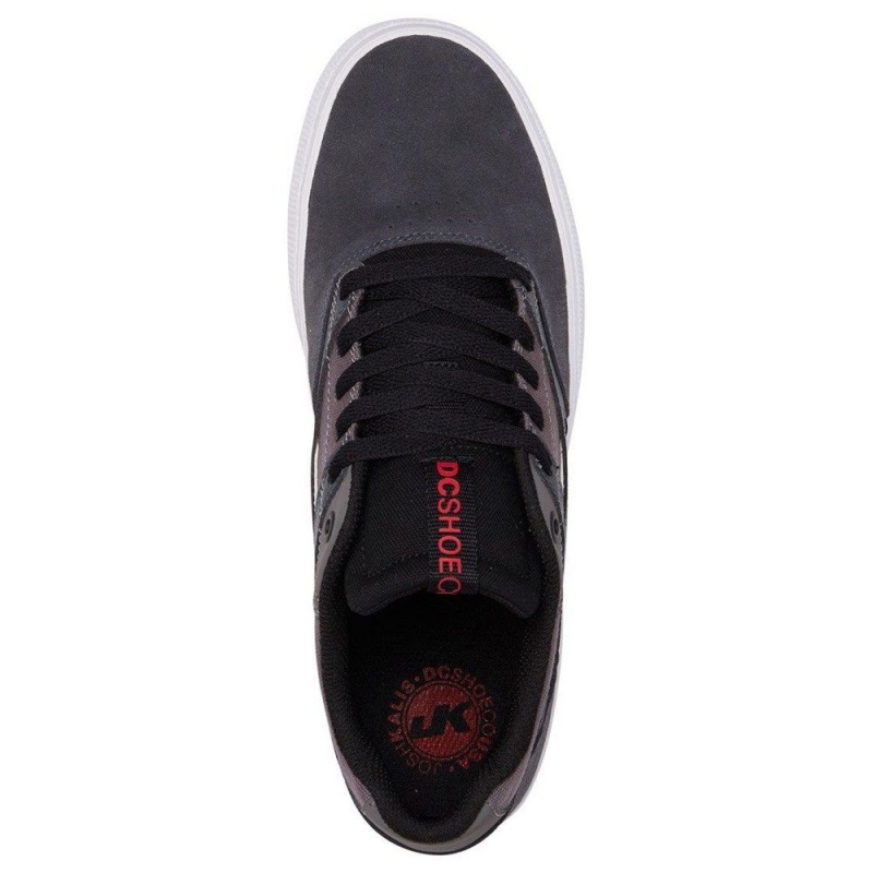 DC Kalis Vulc Skateschuhe Herren Navy Grau | FNGC-84015