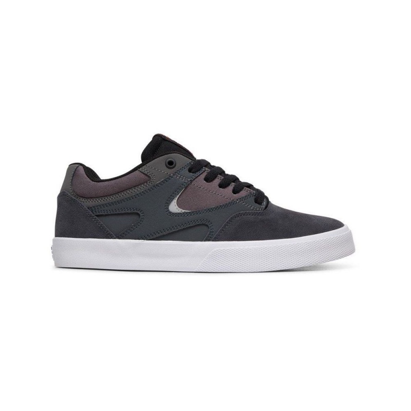 DC Kalis Vulc Skateschuhe Herren Navy Grau | FNGC-84015