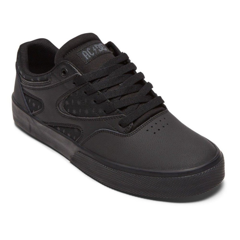 DC Kalis Vulc Skateschuhe Herren Schwarz Grau | MAVY-49352