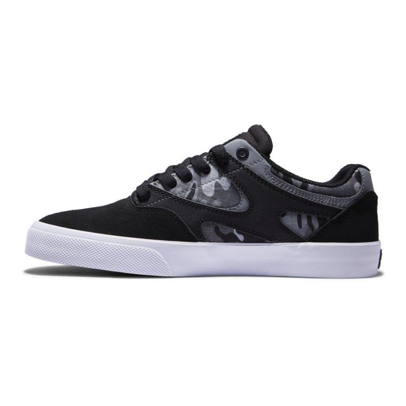 DC Kalis Vulc Skateschuhe Herren Schwarz | SHOK-50782