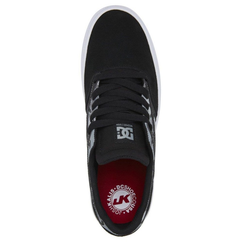 DC Kalis Vulc Skateschuhe Herren Schwarz | SHOK-50782