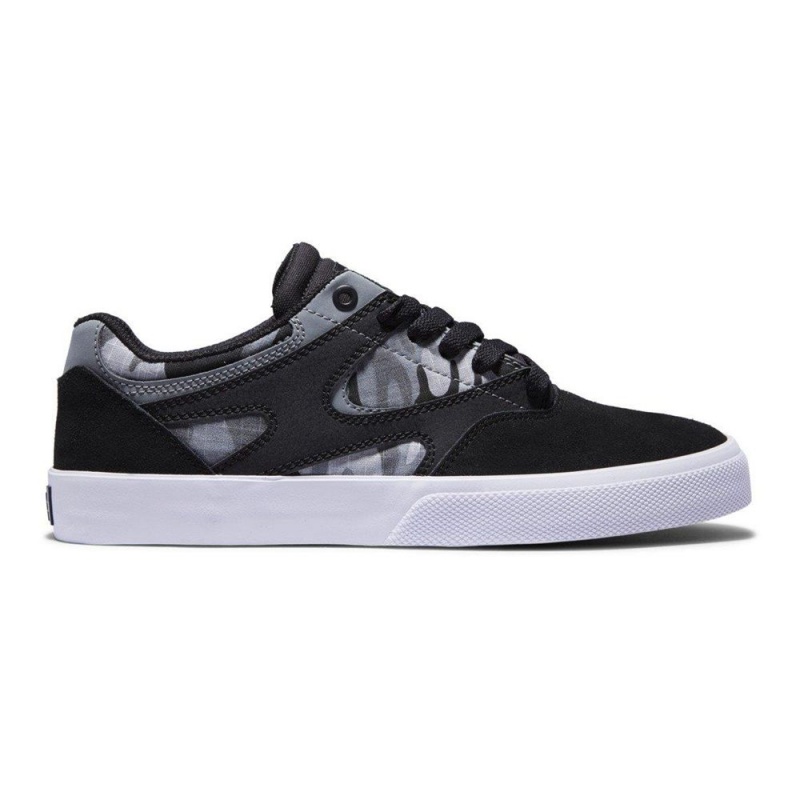 DC Kalis Vulc Skateschuhe Herren Schwarz | SHOK-50782