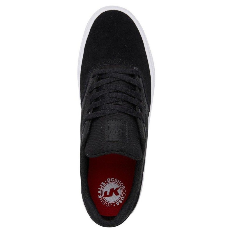 DC Kalis Vulc Skateschuhe Herren Schwarz | EIVS-80267