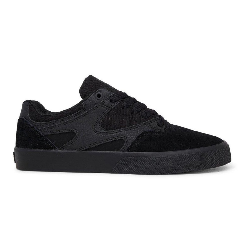 DC Kalis Vulc Skateschuhe Herren Schwarz | NLOI-02136