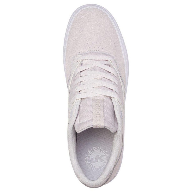 DC Kalis Vulc Skateschuhe Herren Weiß | FCKW-21089