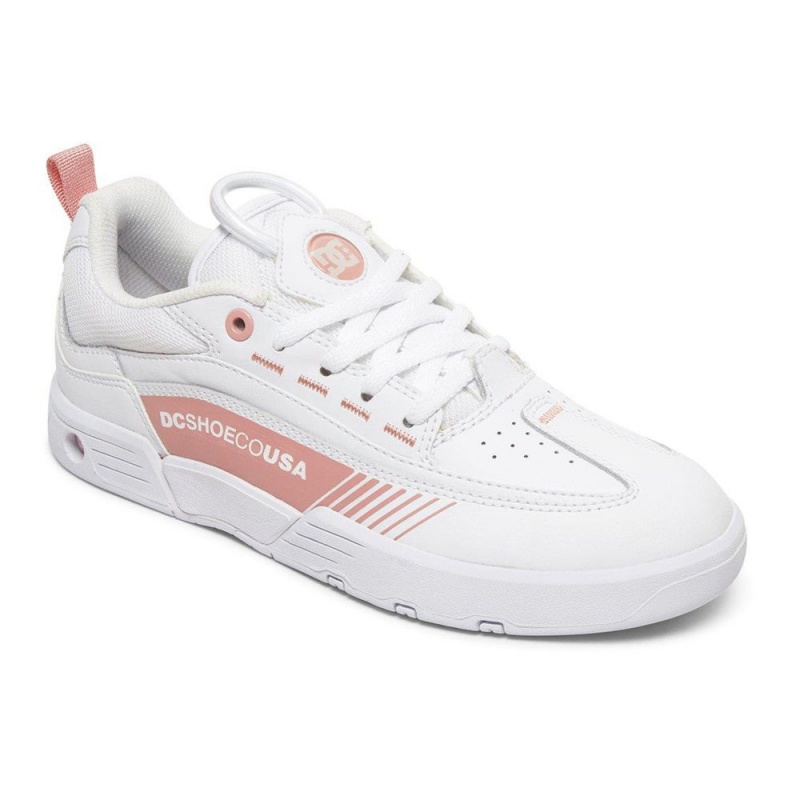 DC Legacy 98 Sportschuhe Damen Weiß Rosa | TXKG-37590